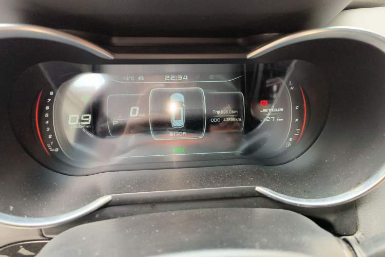 Used JETOUR X70 Coupe 2020 1.6T DCT Cool 5-Seater Odometer Close Up