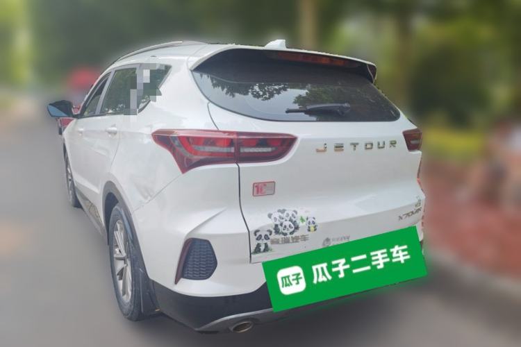 Used JETOUR X70 Coupe 2020 1.6T DCT Cool 5-Seater Rear Left 45 Deg