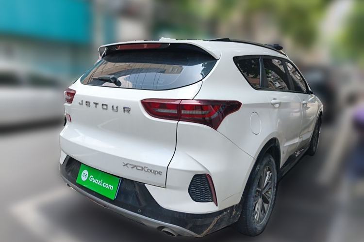 Used JETOUR X70 Coupe 2020 1.6T DCT Cool 5-Seater Rear Right 45 Deg