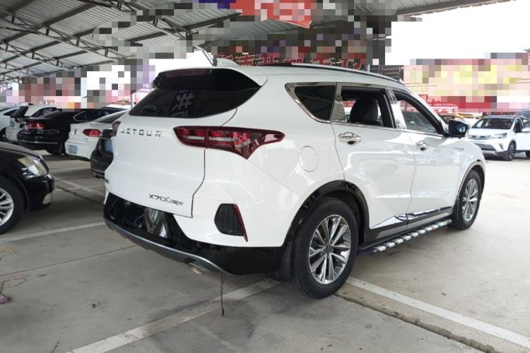 Used JETOUR X70 Coupe 2020 1.6T DCT Cool 5-Seater Rear Right 45 Deg