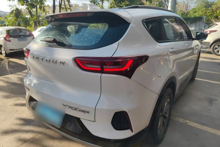 Used JETOUR X70 Coupe 2020 1.6T DCT Cool 6-Seater Rear Right 45 Deg
