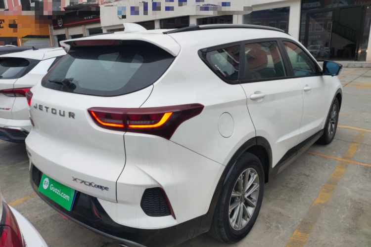 Used JETOUR X70 Coupe 2020 1.6T DCT Cool 5-Seater Rear Right 45 Deg