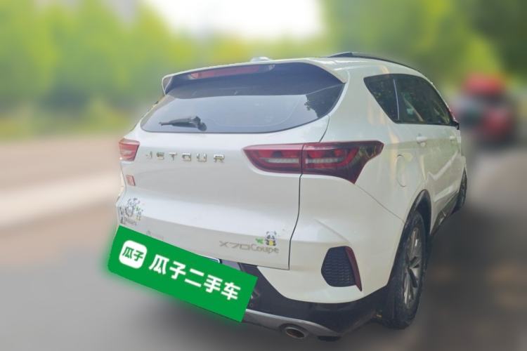 Used JETOUR X70 Coupe 2020 1.6T DCT Cool 5-Seater Rear Right 45 Deg