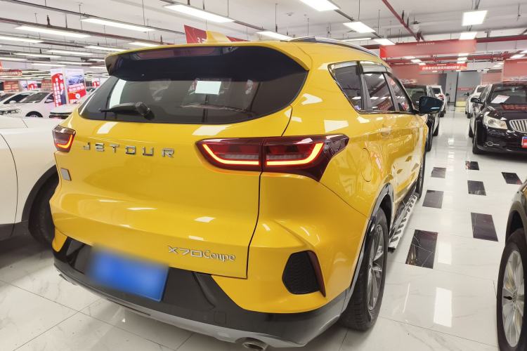 Used JETOUR X70 Coupe 2020 1.6T DCT Cool 5-Seater Rear Right 45 Deg