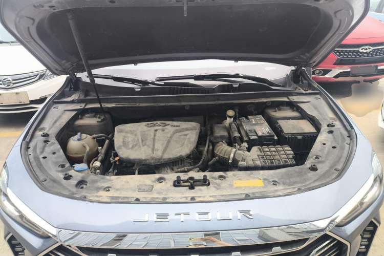 Used JETOUR X70 PLUS 2021 1.6T DCT Star 5-Seater Engine Bay