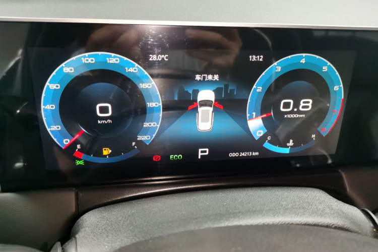 Used JETOUR X70 PLUS 2024 Champion Edition 1.5T DCT Champion PRO 5-Seater Instrument Cluster