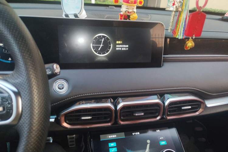 Used JETOUR X70 PLUS 2021 1.6T DCT Base 5-Seater Audio And AC Panel