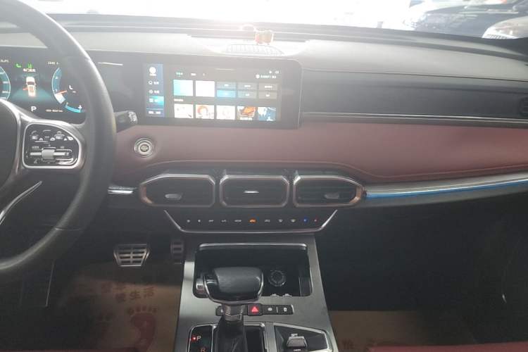 Used JETOUR X70 PLUS 2021 1.6T DCT Star 5-Seater Audio And AC Panel