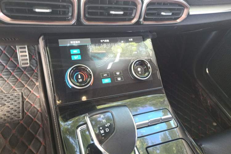 Used JETOUR X70 PLUS 2021 1.6T DCT 7-Seater Audio And AC Panel