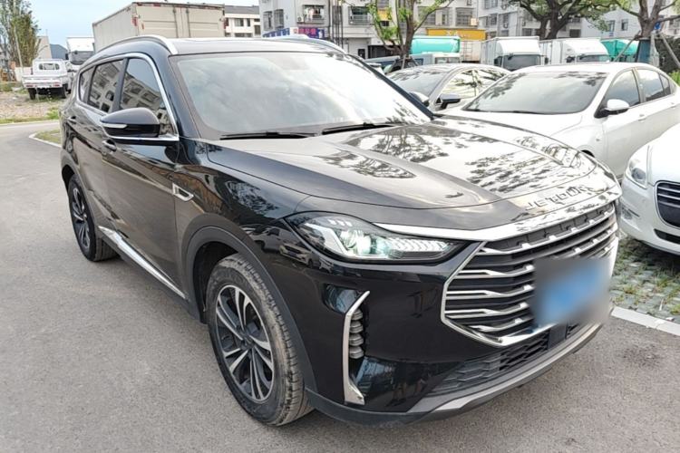Used JETOUR X70 PLUS 2021 1.6T DCT Star 7-Seater Front Right 45 Deg