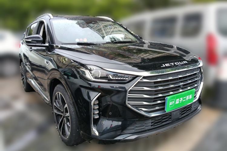 Used JETOUR X70 PLUS 2021 1.6T DCT Base 5-Seater Front Right 45 Deg