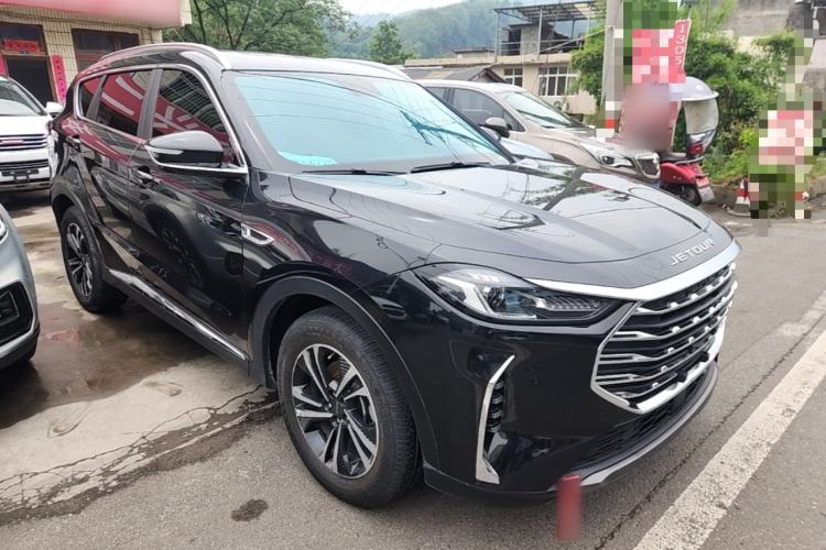 Used JETOUR X70 PLUS 2021 1.6T DCT Star 7-Seater Front Right 45 Deg