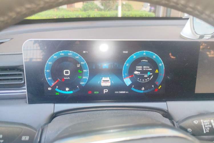 Used JETOUR X70 PLUS 2021 1.6T DCT Base 5-Seater Instrument Cluster