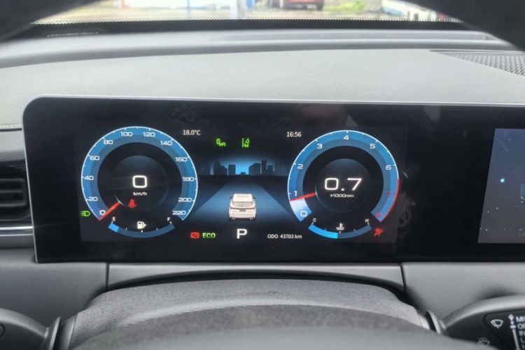 Used JETOUR X70 PLUS 2021 1.5T DCT Mountain 7-Seater Instrument Cluster