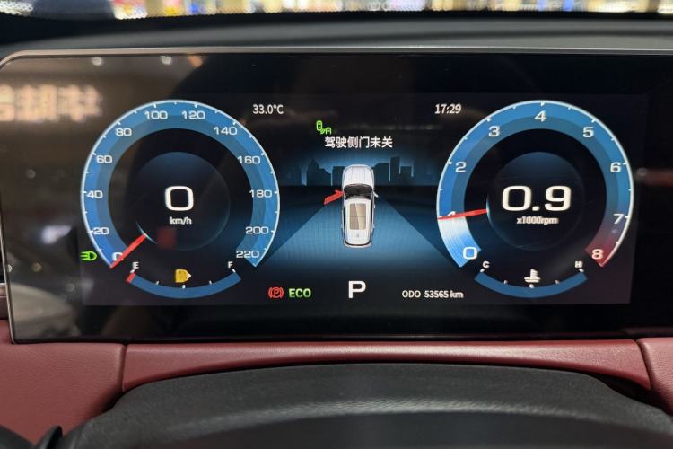 Used JETOUR X70 PLUS 2021 1.5T DCT Mountain 7-Seater Instrument Cluster