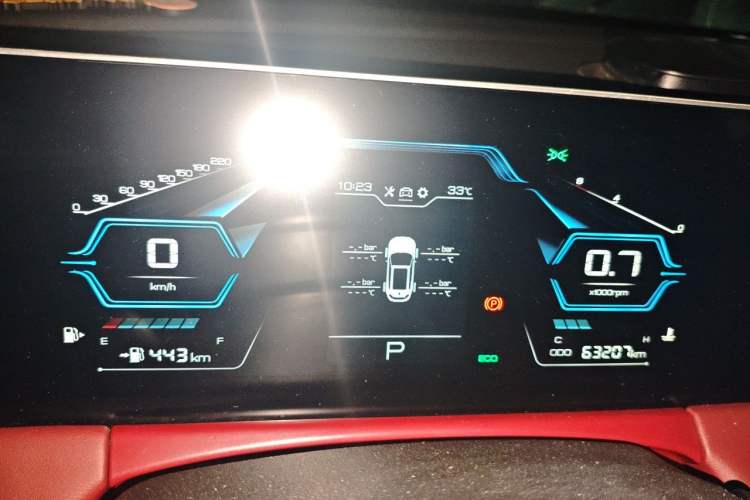 Used JETOUR X70 PLUS 2021 Facelift 1.5T DCT ShanPRO 7-Seater Instrument Cluster