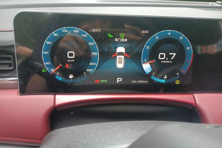 Used JETOUR X70 PLUS 2021 1.6T DCT Star 5-Seater Instrument Cluster