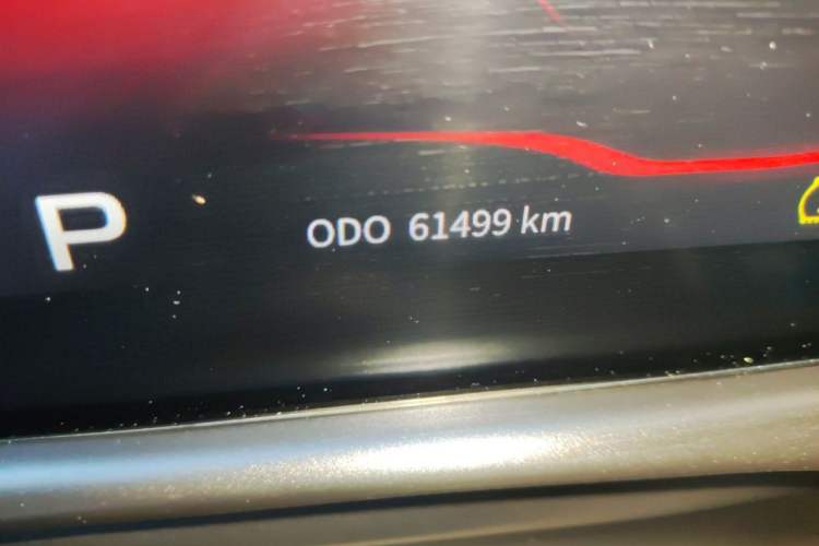 Used JETOUR X70 PLUS 2021 1.5T DCT Mountain 5-Seater Odometer Close Up