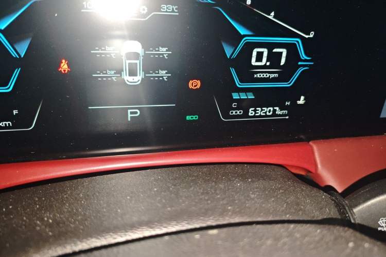 Used JETOUR X70 PLUS 2021 Facelift 1.5T DCT ShanPRO 7-Seater Odometer Close Up