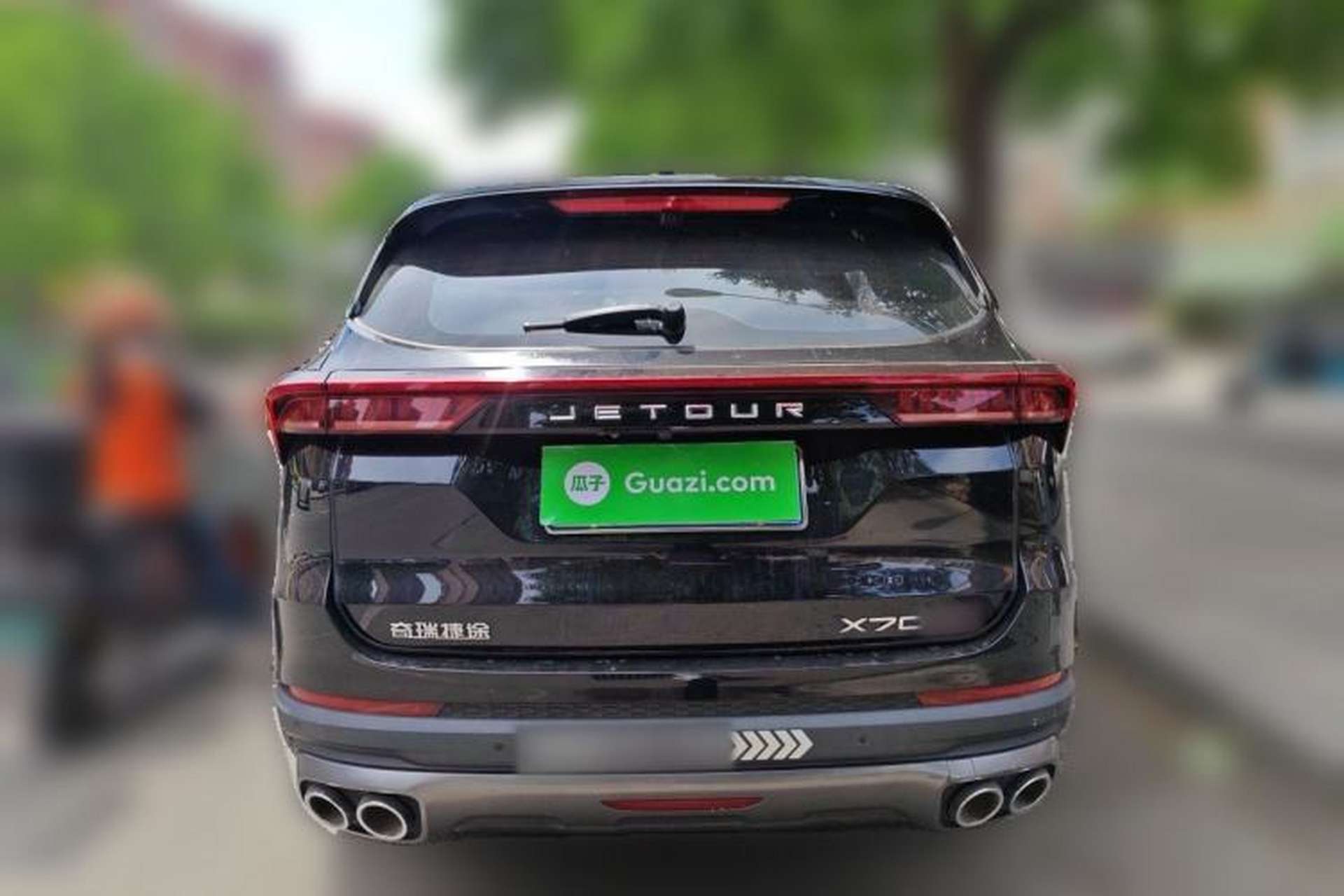 Used JETOUR X70 PLUS 2021 1.5T DCT Mountain 5-Seater Rear