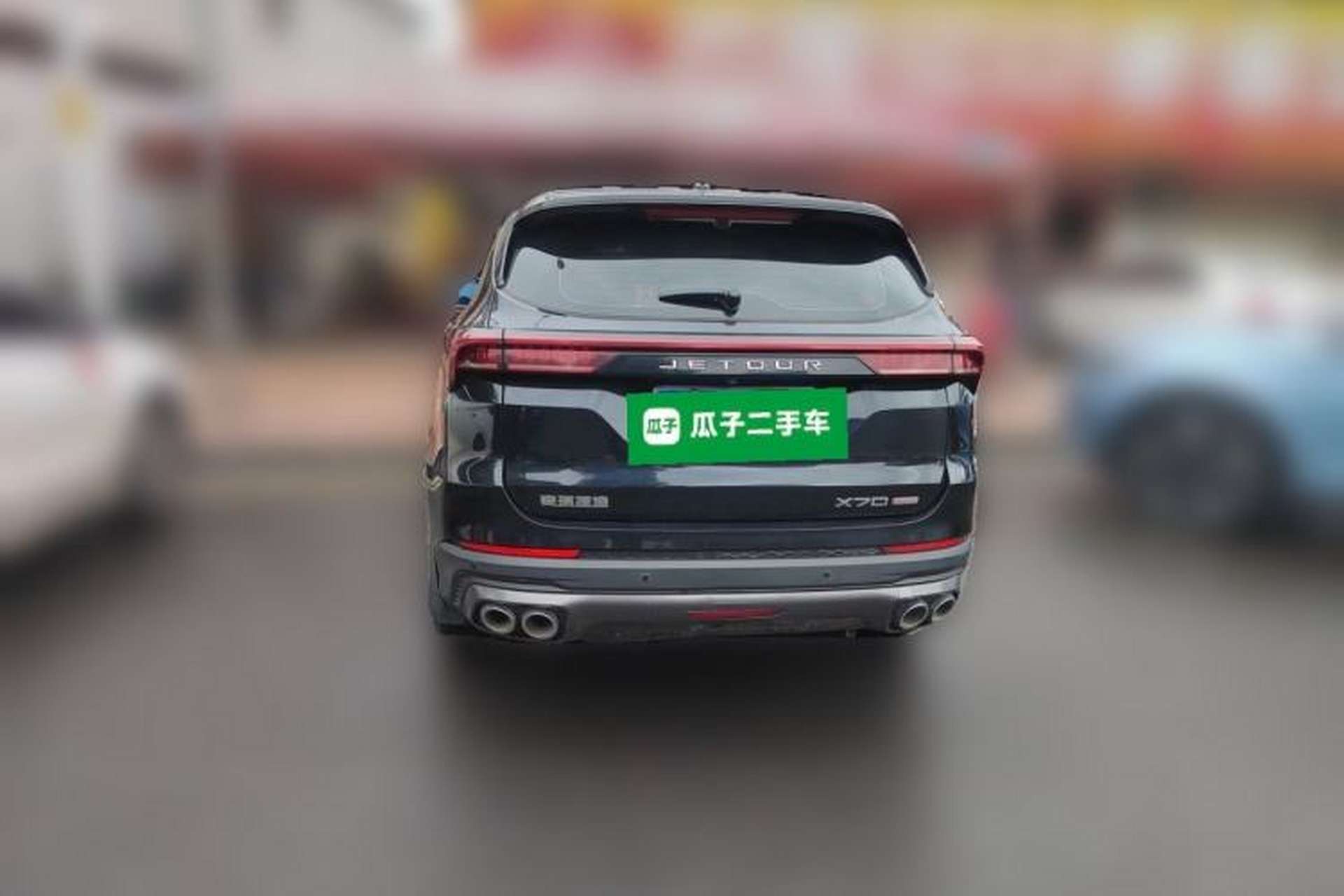 Used JETOUR X70 PLUS 2021 1.5T Manual Wind 5-Seater Rear
