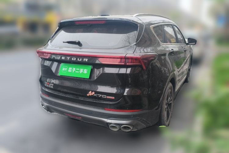 Used JETOUR X70 PLUS 2021 1.6T DCT Star 7-Seater Rear Right 45 Deg