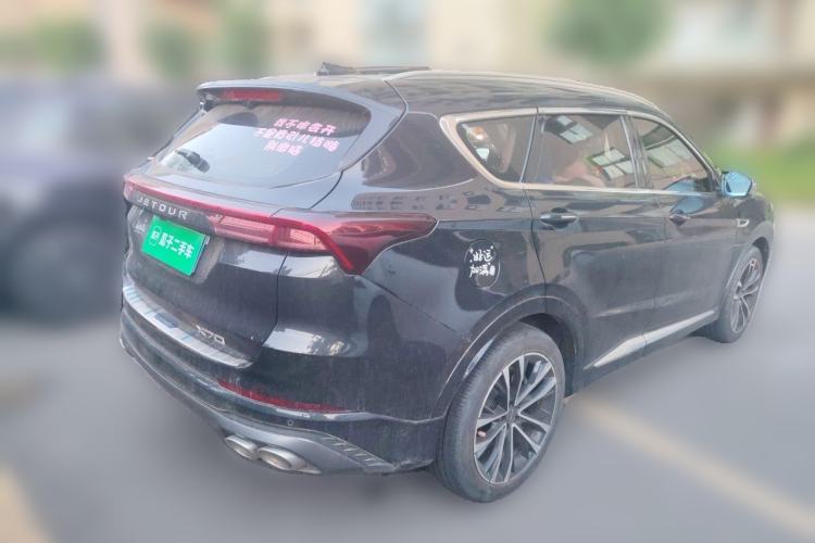 Used JETOUR X70 PLUS 2021 1.6T DCT Base 5-Seater Rear Right 45 Deg