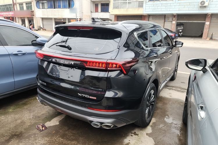 Used JETOUR X70 PLUS 2021 1.6T DCT Star 7-Seater Rear Right 45 Deg