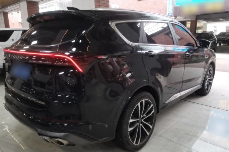 Used JETOUR X70 PLUS 2021 1.6T DCT Pro+ 7-Seater Rear Right 45 Deg