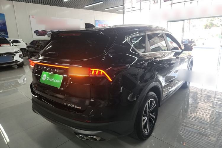 Used JETOUR X70 PLUS 2021 1.6T DCT Star 5-Seater Rear Right 45 Deg