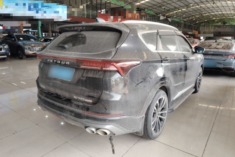 Used JETOUR X70 PLUS 2021 1.6T DCT Pro 7-seater Rear Right 45 Deg