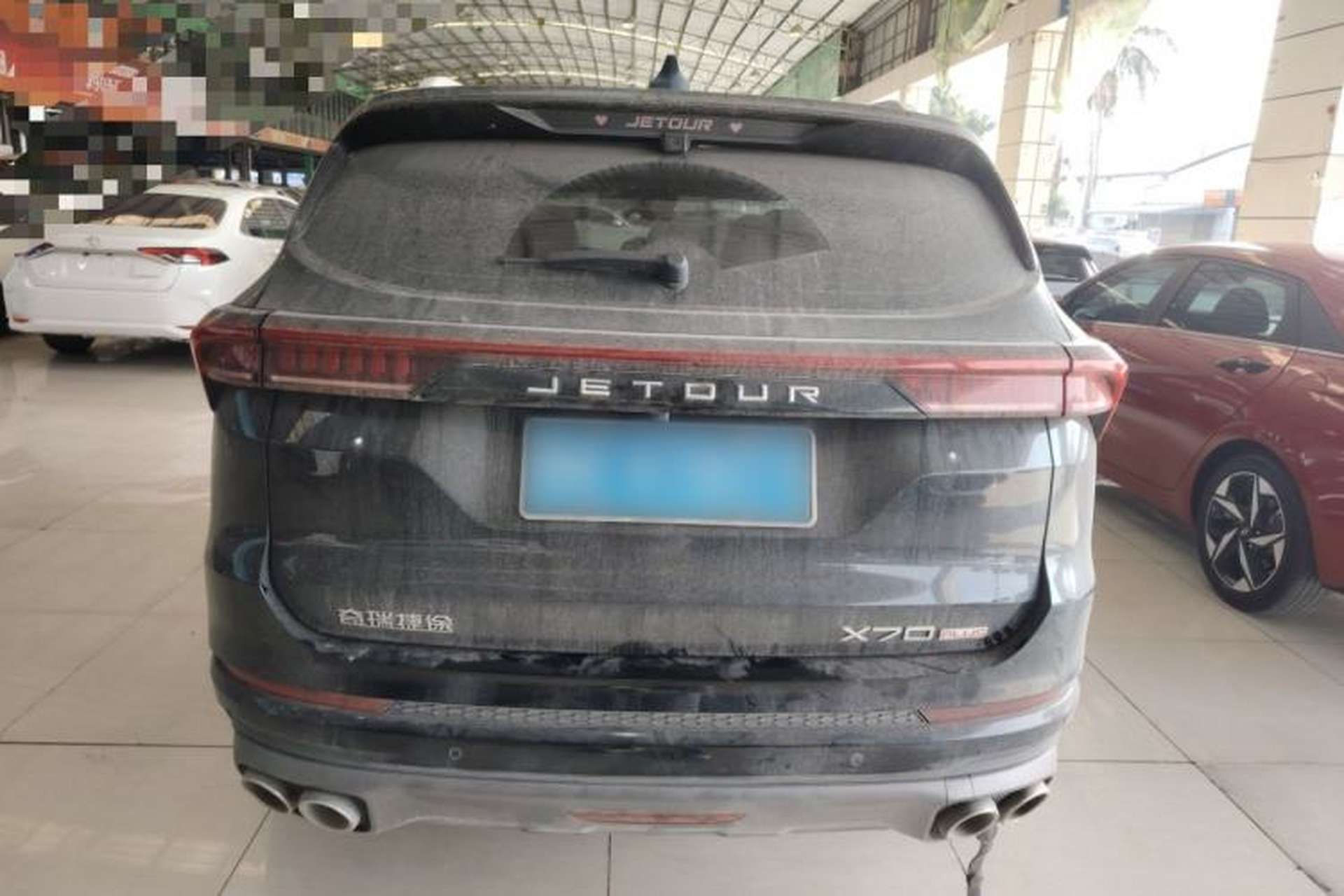 Used JETOUR X70 PLUS 2021 1.6T DCT Pro 7-seater Rear