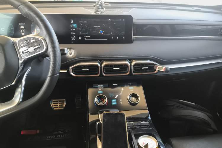 Used JETOUR X70 PLUS 2021 1.6T DCT 7-Seater Audio And AC Panel