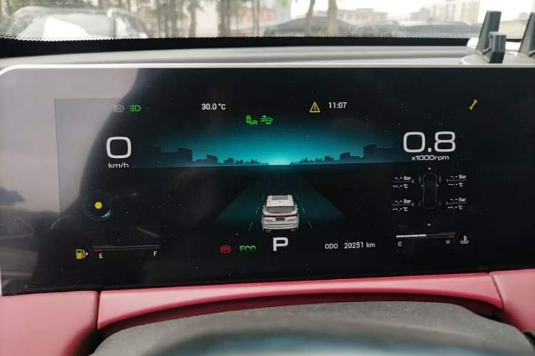 Used JETOUR X70 PLUS 2021 Zhuge 1.6T DCT Kongming 7-Seater Instrument Cluster