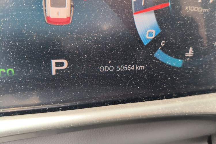 Used JETOUR X70 PLUS 2021 1.5T DCT Fire 5-Seater Odometer Close Up