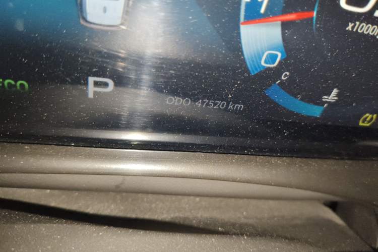 Used JETOUR X70 PLUS 2021 1.5T DCT Mountain 5-Seater Odometer Close Up