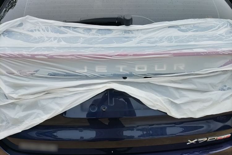 Used JETOUR X70 PLUS 2021 Zhuge 1.6T DCT Kongming 7-Seater Trunk