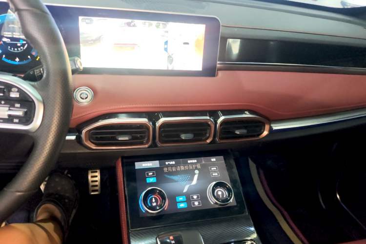Used JETOUR X70 PLUS 2021 1.6T DCT Pro 5-Seater Audio And AC Panel