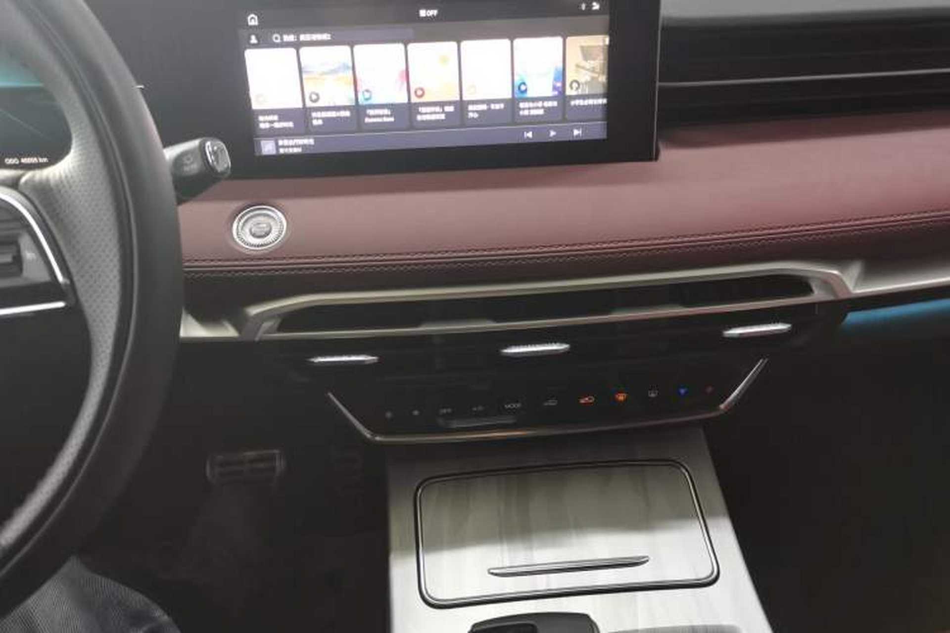 Used JETOUR X70 PLUS 2021 Revised Version 1.5T DCT ShanPRO 5-Seater Audio And AC Panel