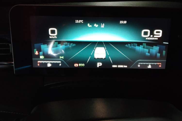 Used JETOUR X70 PLUS 2021 1.6T DCT Pro 5-Seater Odometer Close Up