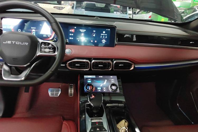 Used JETOUR X70 PLUS 2021 1.6T DCT 7-Seater Audio And AC Panel