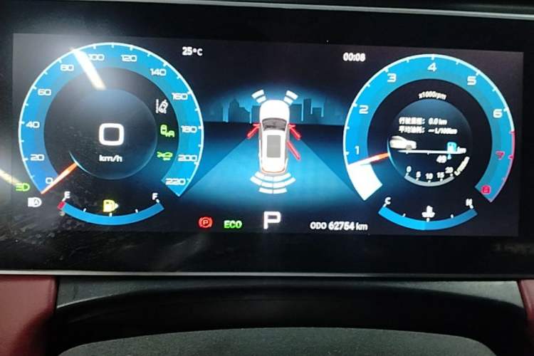 Used JETOUR X70 PLUS 2021 1.6T DCT 7-Seater Instrument Cluster