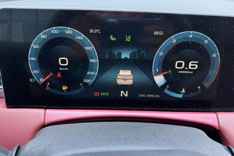 Used JETOUR X70 PLUS 2021 1.6T DCT Star 5-Seater Instrument Cluster