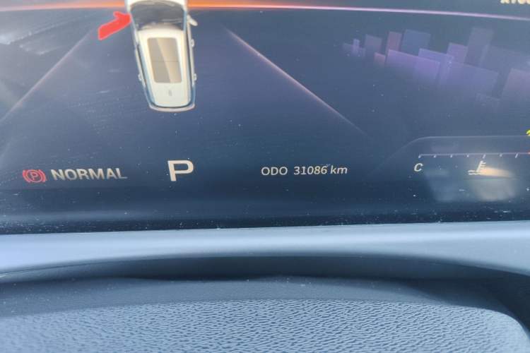 Used JETOUR X70 PLUS 2021 1.6T DCT Star 5-Seater Odometer Close Up