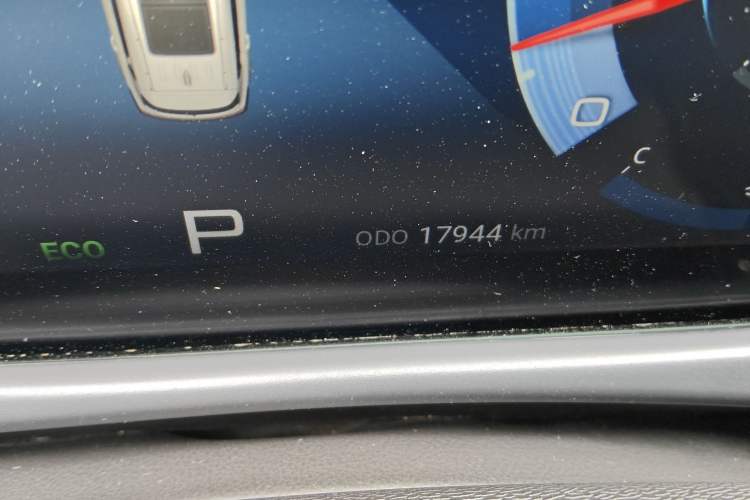 Used JETOUR X70 PLUS 2021 Revised Version 1.6T DCT 5-Seater Odometer Close Up