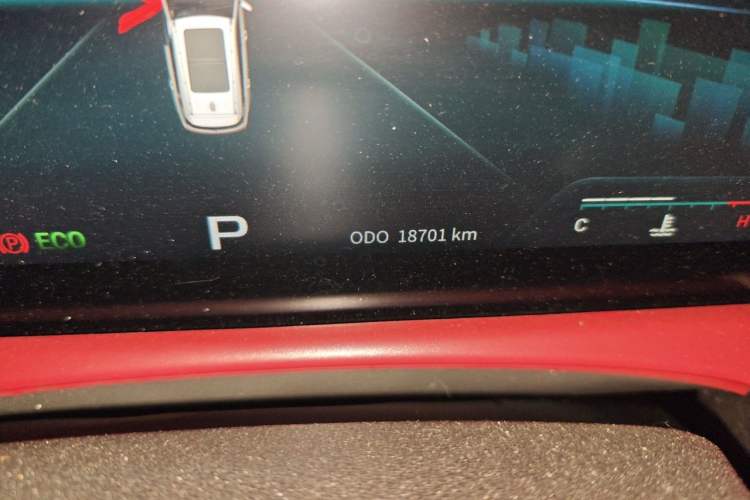 Used JETOUR X70 PLUS 2021 Zhuge 1.6T DCT Wuhou 5-Seater Odometer Close Up