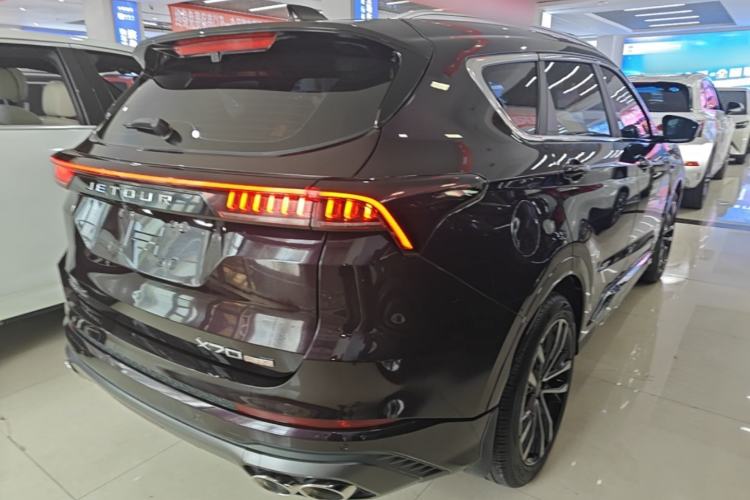 Used JETOUR X70 PLUS 2021 1.6T DCT Base 5-Seater Rear Right 45 Deg