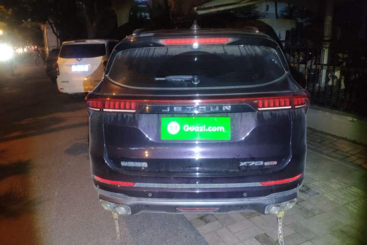 Used JETOUR X70 PLUS 2021 1.6T DCT 7-Seater Rear