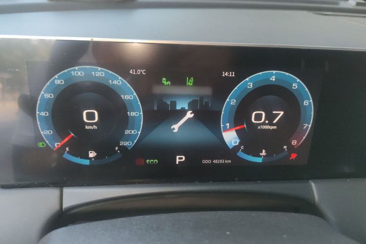 Used JETOUR X70 PLUS 2021 1.6T DCT Star 5-Seater Instrument Cluster