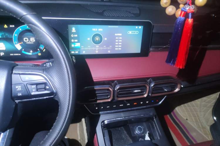 Used JETOUR X70 PLUS 2021 1.5T DCT Mountain 5-Seater Audio And AC Panel